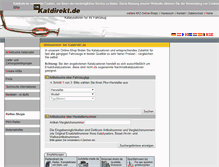 Tablet Screenshot of katdirekt.de